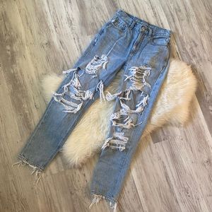 American Eagle Mom Jeans size 00 Regular